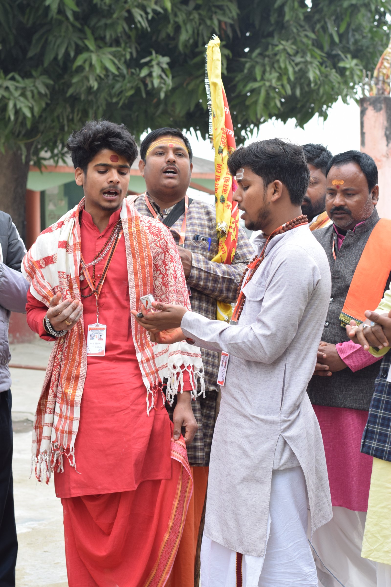 कलश यात्रा आरंभ के कुछ झलक